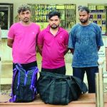अवैध शराब बिक्री करने के तीन आरोपी जेल दाखिल